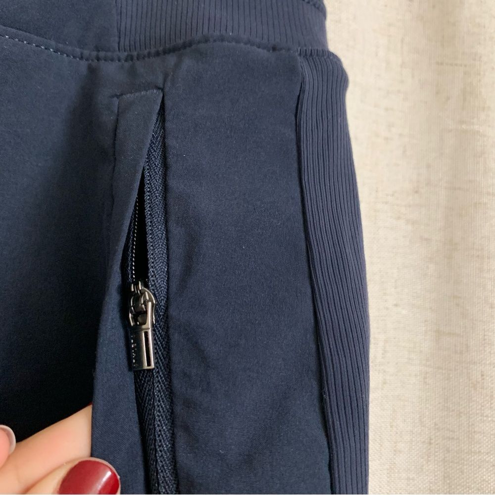 Athleta Athletic Navy Blue Lined Skirt 10 - Picture 3 of 5